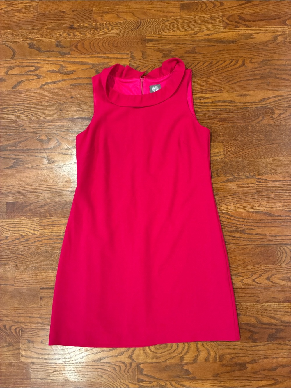 Vince Camuto Sleeveless Shift Dress in hot Pink size 12